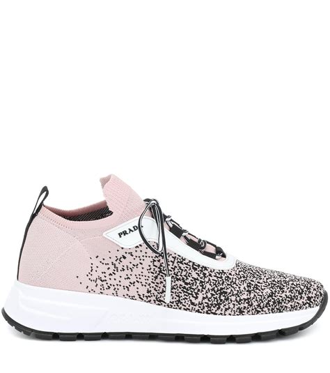 prada floral sneakers|Prada knit sneakers women's.